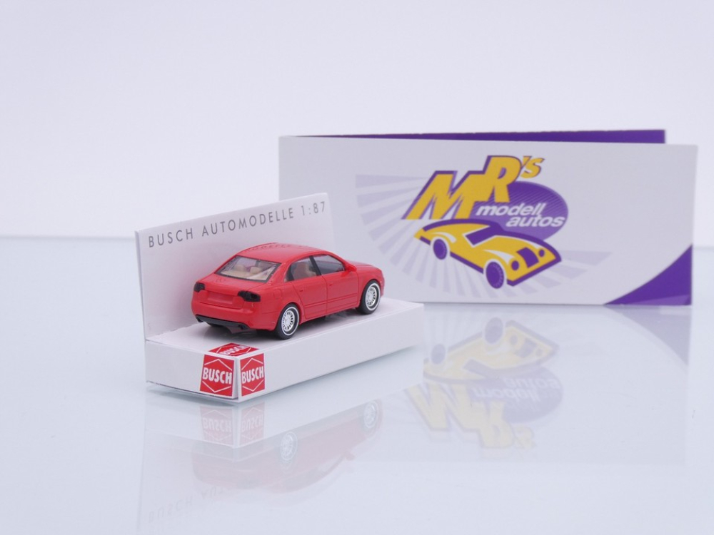 Busch 49224 # Audi A4 Limousine Facelift Tuning " rot " 1:87