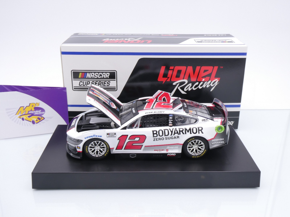 Lionel Racing C122423BAZRB # Ford Mustang Dark Horse NASCAR 2024 " Ryan Blaney - BodyArmor Zero Sugar " 1:24