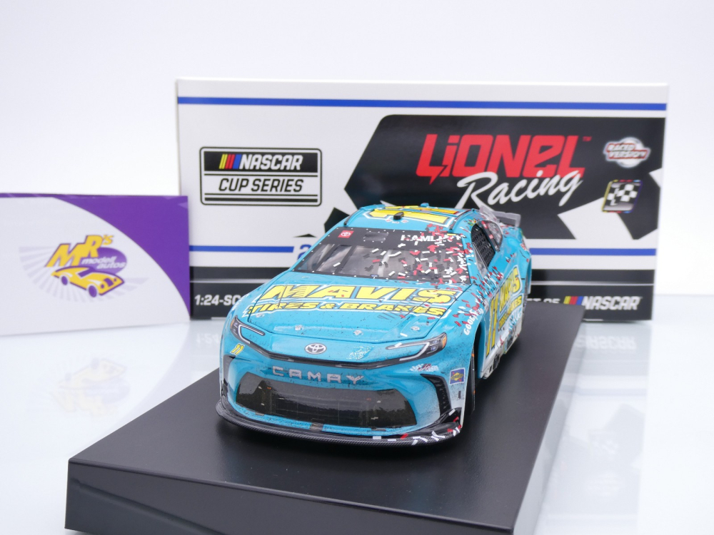 Lionel Racing W112423MAVDHK # Toyota Camry NASCAR 2024 " Denny Hamlin - Mavis Tires & Brakes Richomnd Race Winner " 1:24