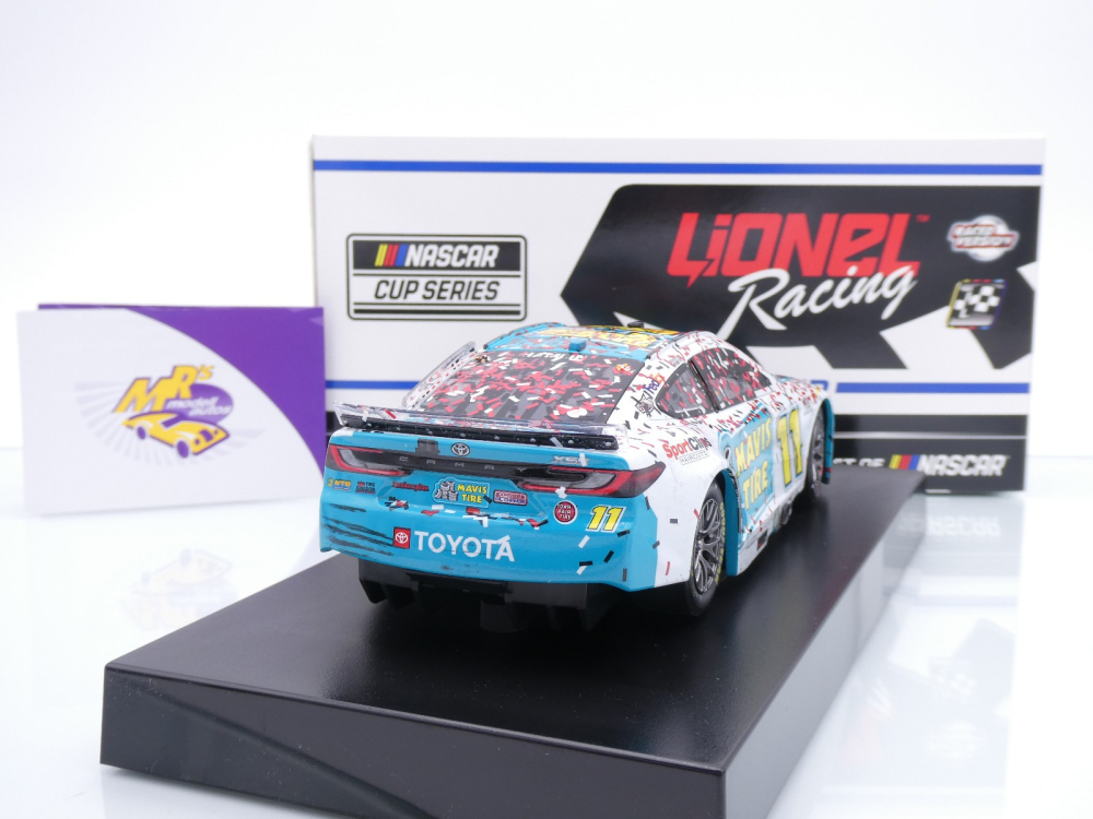 Lionel Racing W112423MAVDHN # Toyota Camry NASCAR 2024 " Denny Hamlin - Mavis Tire Dover Race Winner " 1:24