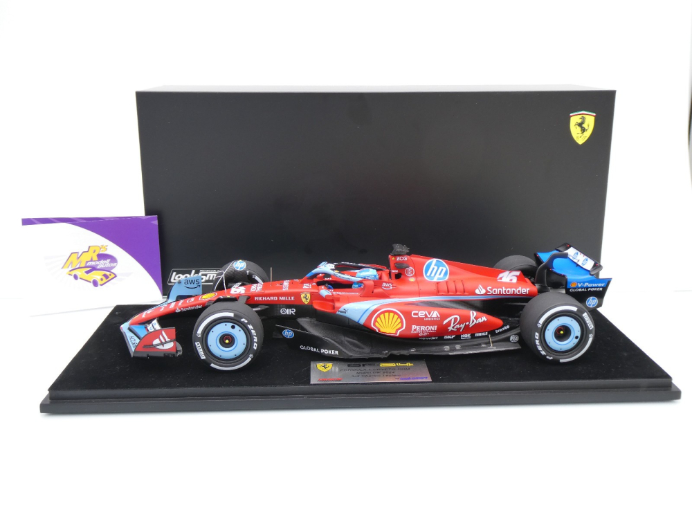 Look Smart LS18F1061 # Ferrari SF-24 F1 Miami GP 2024 " Charles Leclerc " 1:18