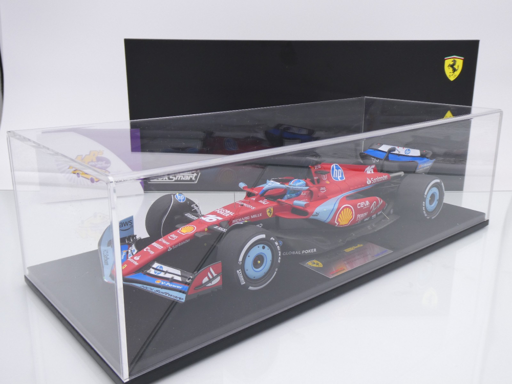 Look Smart LS18F1061 # Ferrari SF-24 F1 Miami GP 2024 " Charles Leclerc " 1:18