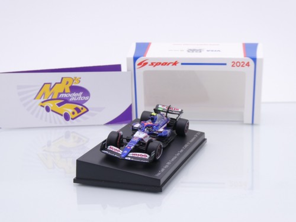 Sparky Y373 # Visa Cash App RB VCARB01 #22 10th Japan GP 2024 " Yuki Tsunoda " 1:64