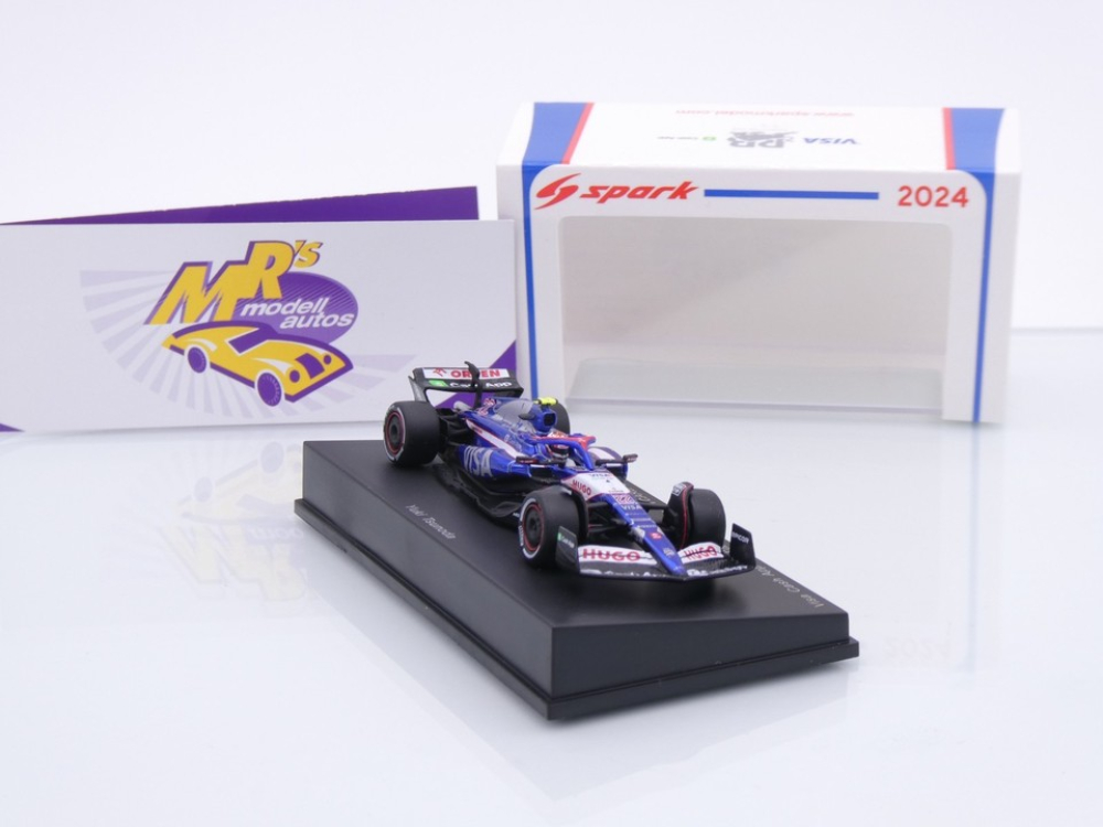 Sparky Y373 # Visa Cash App RB VCARB01 #22 10th Japan GP 2024 " Yuki Tsunoda " 1:64