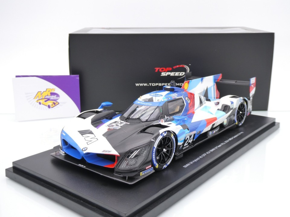 Top Speed TS0569 # BMW M Hybrid V8 GTP #25 24h Daytona 2024 " BMW M Team RLL " 1:18
