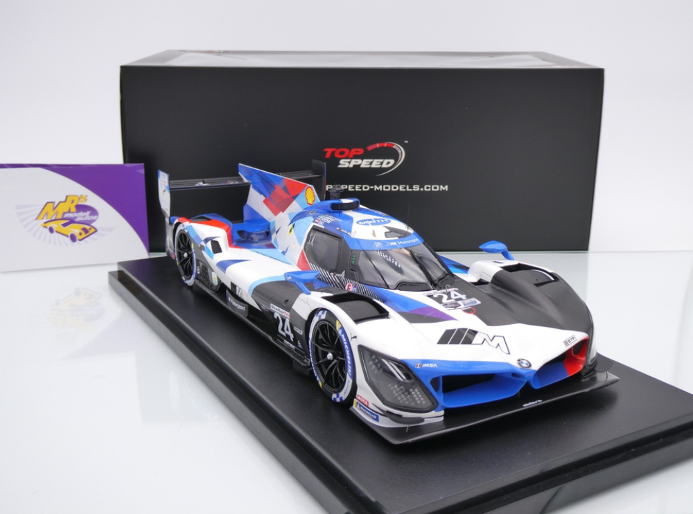 Top Speed TS0569 # BMW M Hybrid V8 GTP #25 24h Daytona 2024 " BMW M Team RLL " 1:18