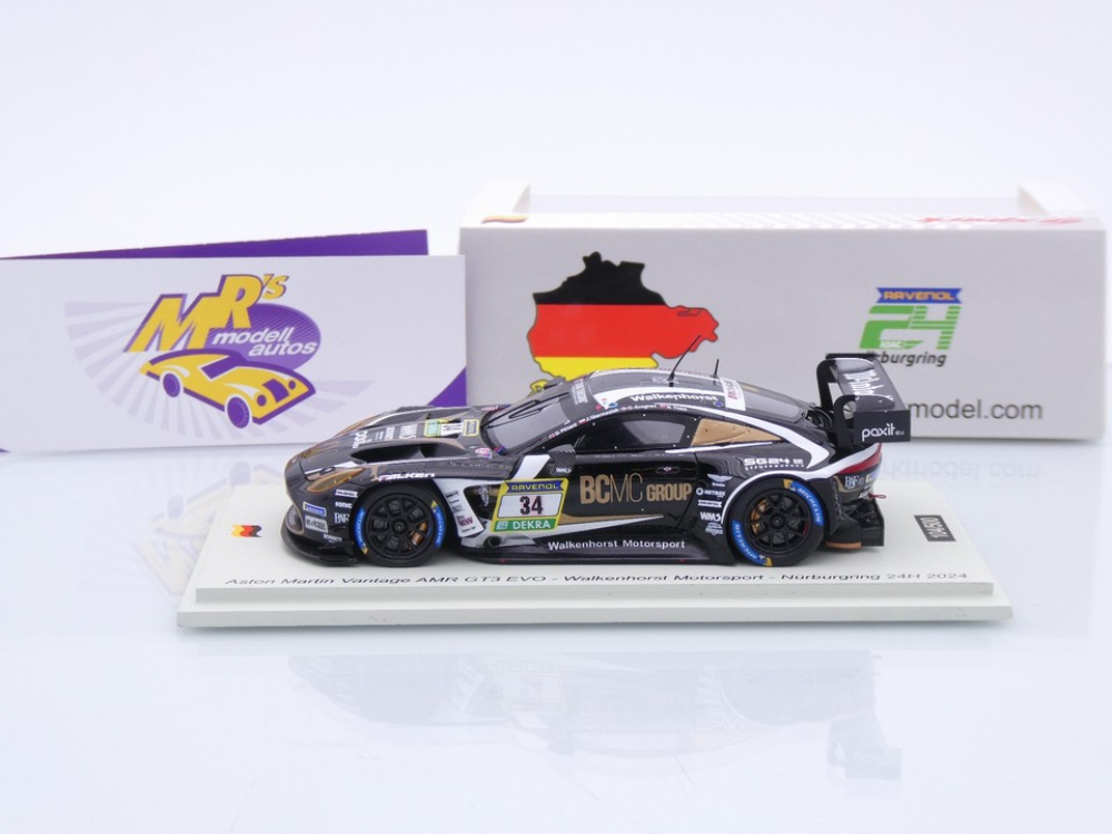 Spark SG964 # Aston Martin Vantage GT3 24h Nürburgring 2024 " Walkenhorst Motorsport " 1:43