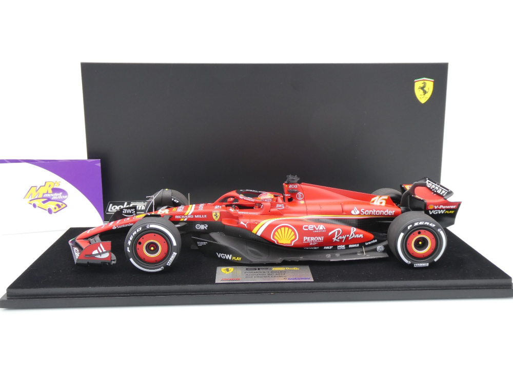 Look Smart LS18F1060 # Ferrari SF-24 F1 #16 2nd Australien GP 2024 " Charles Leclerc " 1:18