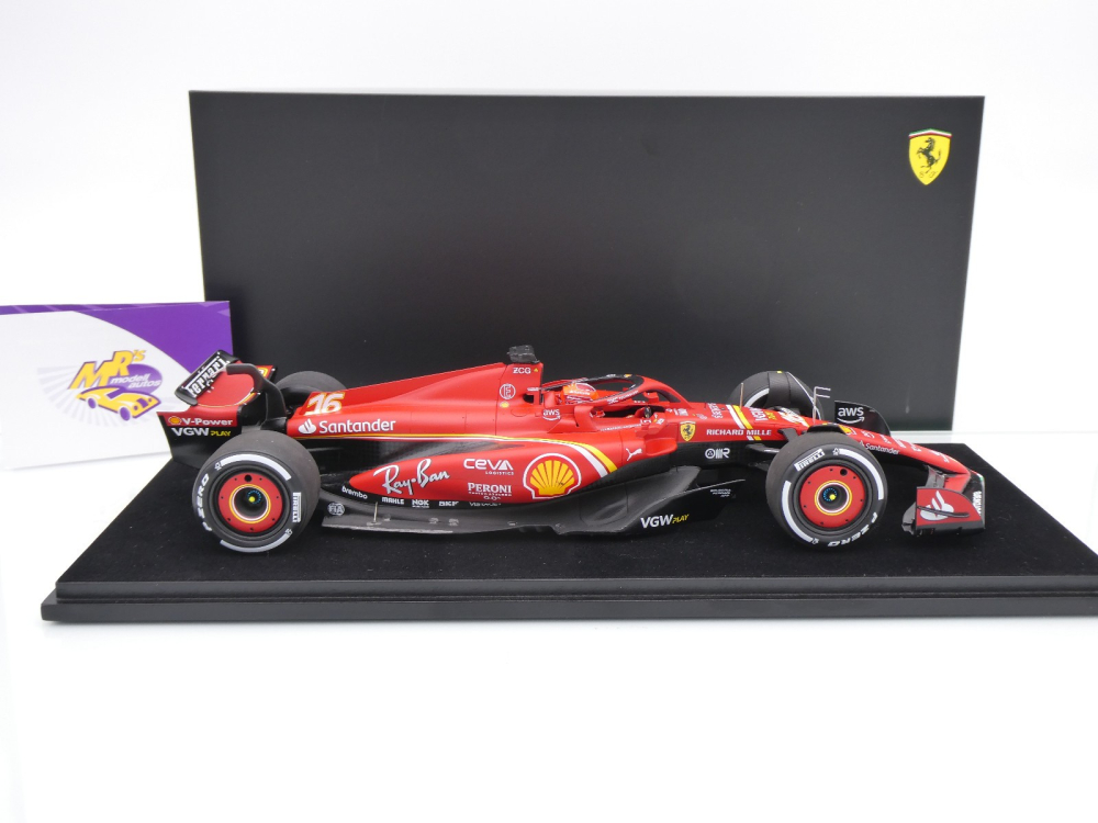 Look Smart LS18F1060 # Ferrari SF-24 F1 #16 2nd Australien GP 2024 " Charles Leclerc " 1:18