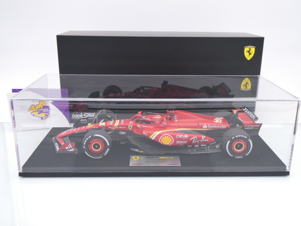 Look Smart LS18F1060 # Ferrari SF-24 F1 #16 2nd Australien GP 2024 " Charles Leclerc " 1:18