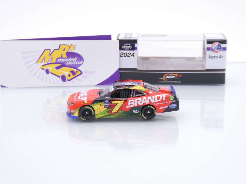 Lionel Racing NX72465BRAAGCHA # Chevrolet Camaro NASCAR " Justin Allgaier - Brandt 2024 Xfinity Champion " 1:64