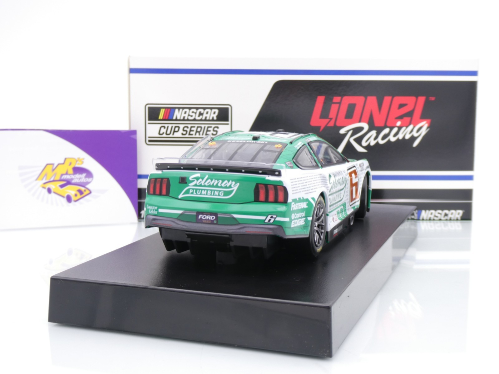Lionel Racing CX62423SLPBW # Ford Mustang NASCAR 2024 " Brad Keselowski - Solomon Plumbing Tribute " 1:24