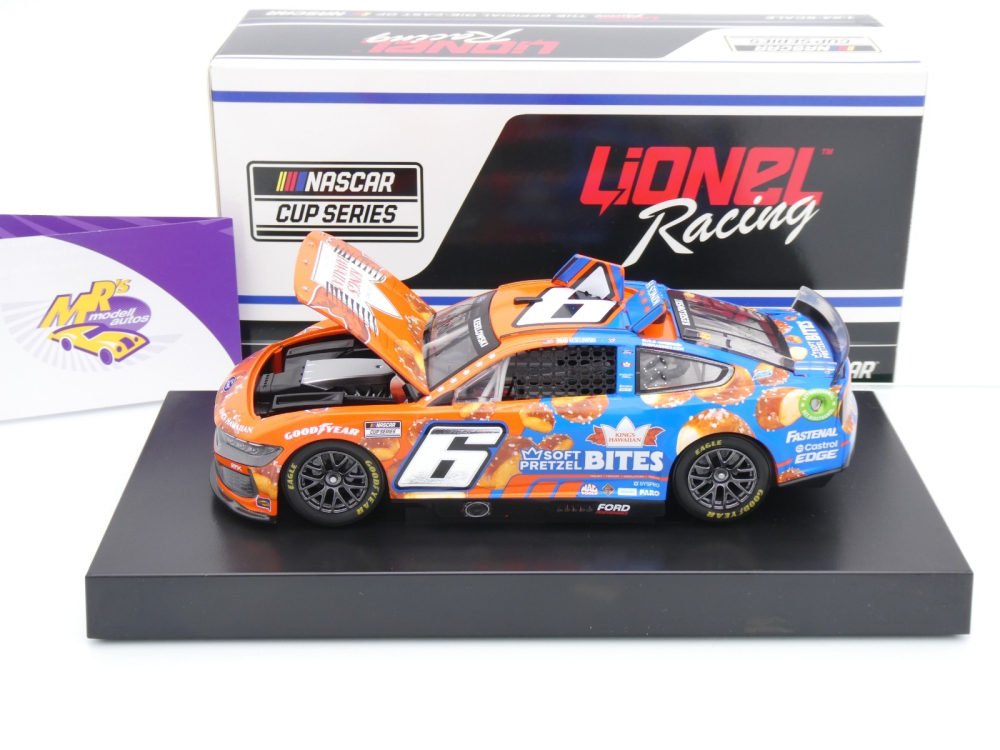 Lionel Racing CX62423KHPBW # Ford Mustang NASCAR 2024 " Brad Keselowski - King's Hawaiian Pretzel " 1:24