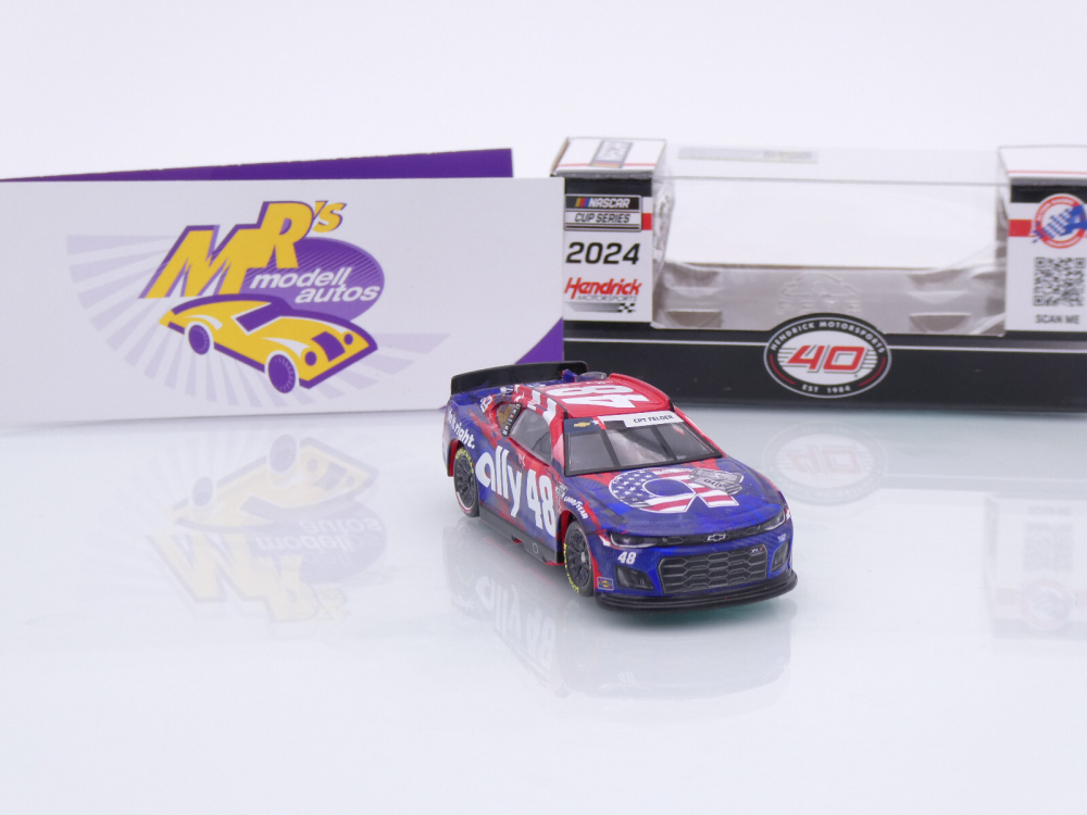 Lionel Racing C482465SALAL # Chevrolet Camaro ZL1 NASCAR 2024 " Alex Bowman - Ally Salutes / Patriotic " 1:64