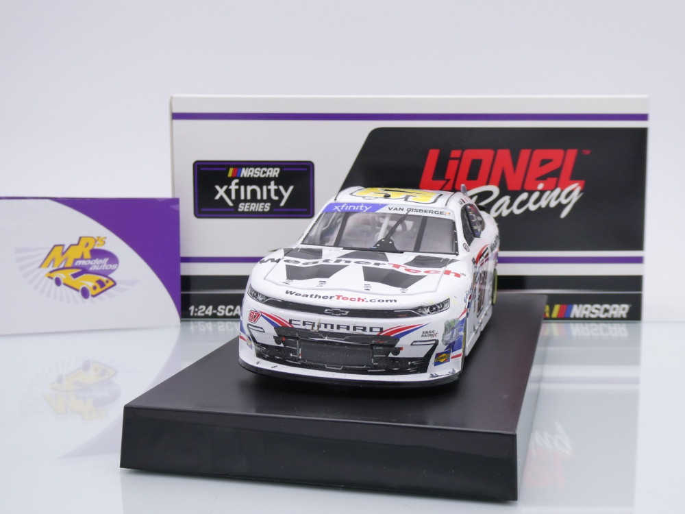 Lionel Racing W972423WRTSVR # Chevrolet Camaro NASCAR Xfinity 2024 " Shane van Gisbergen - WeatherTech Sonoma Win " 1:24