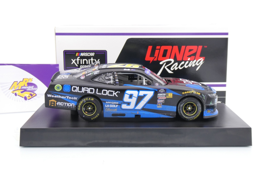 Lionel Racing W972423QDLSVPR # Chevrolet Camaro NASCAR Xfinity 2024 " Shane van Gisbergen - Quadlock Portland Win " 1:24