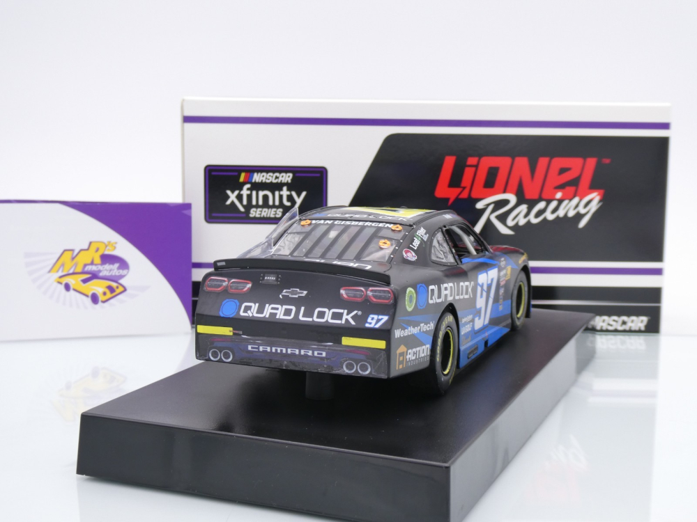 Lionel Racing W972423QDLSVPR # Chevrolet Camaro NASCAR Xfinity 2024 " Shane van Gisbergen - Quadlock Portland Win " 1:24