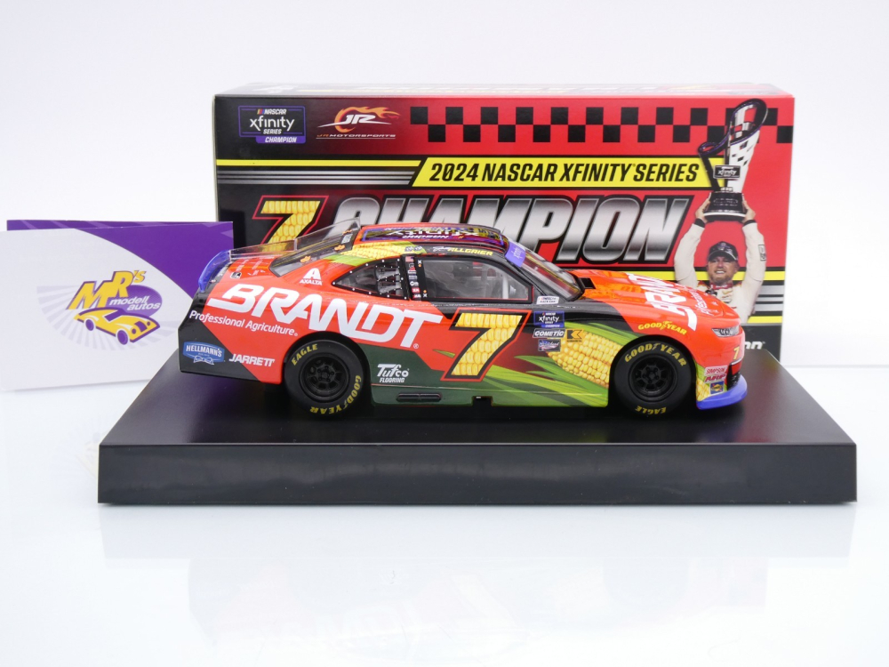 Lionel Racing NX72423BRAAGCHA # Chevrolet Camaro NASCAR " Justin Allgaier - Brandt 2024 Xfinity Champion " 1:24