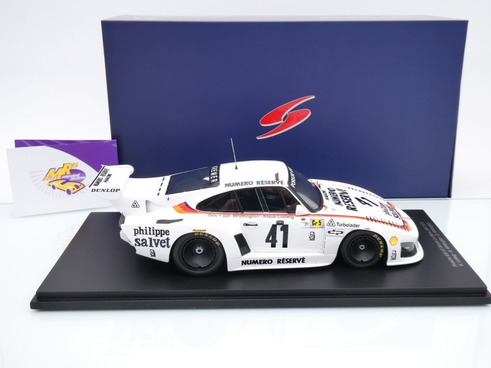 Spark 18LM79 # Porsche 935 K3 #41 Winner 24h Le Mans 1979 " Numero Reserve " 1:18