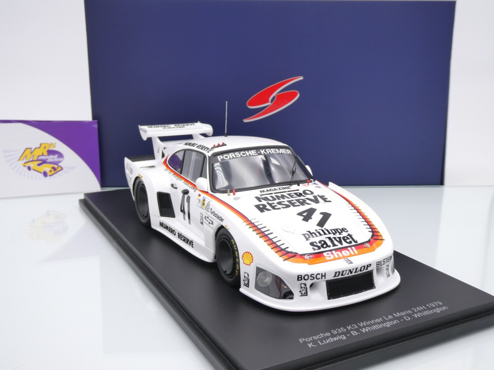 Mrs Modellautos - Spark 18LM79 # Porsche 935 K3 #41 Winner 24h Le