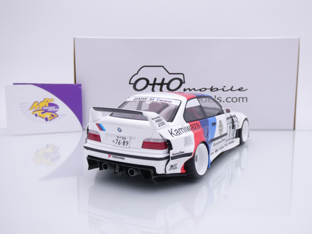 Ottomobile OT1176 # BMW E36 Coupe #11 2024 " Kamiwaza Khyzyl Saleem / Warsteiner " 1:18