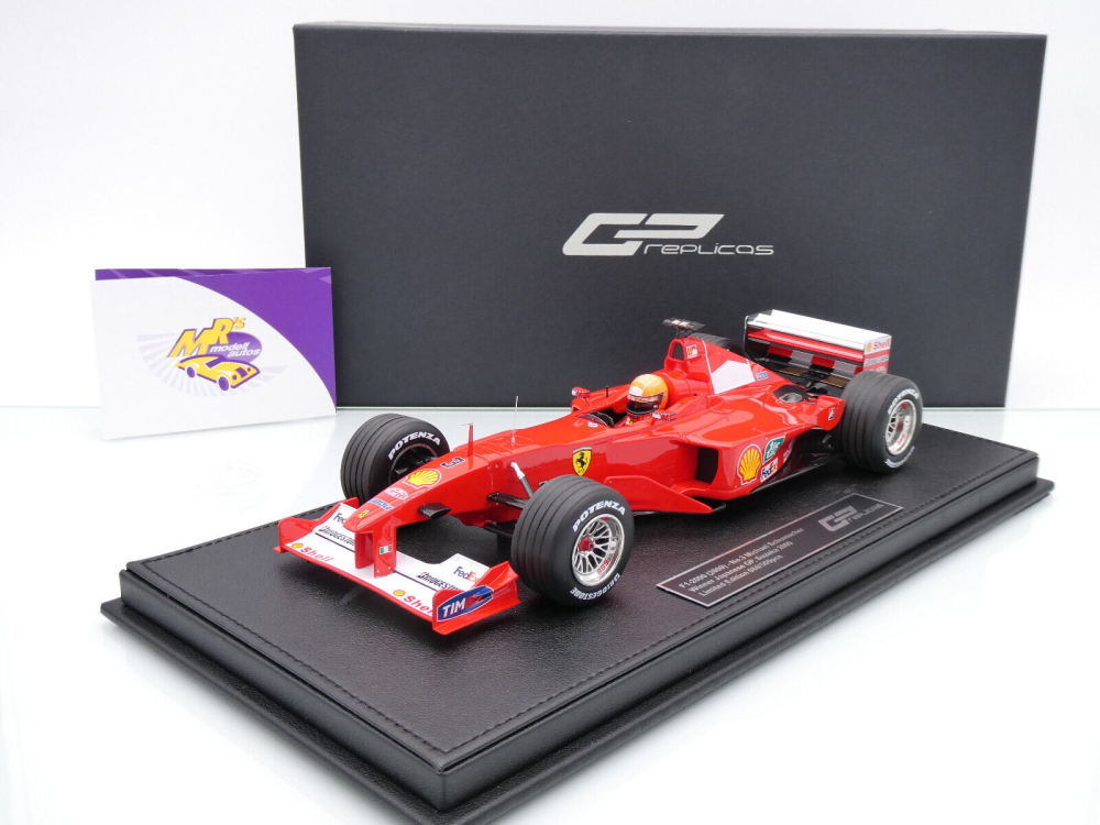 GP Replicas GP167CWD # Ferrari F1-2000 F1 Winner Japan 2000 " Michael Schumacher " 1:18