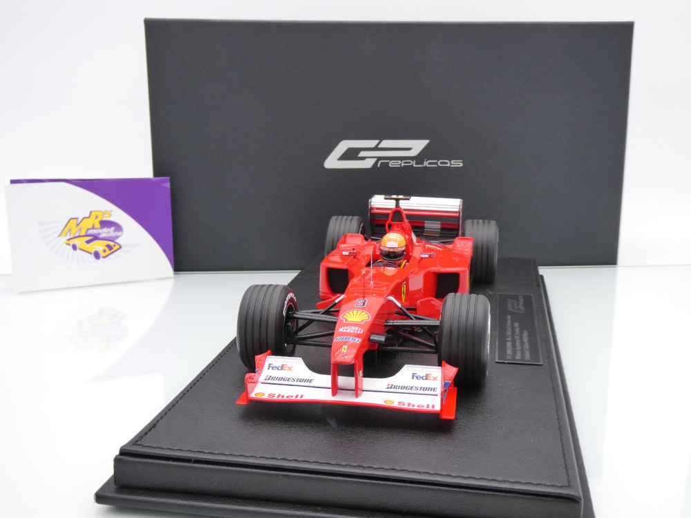 GP Replicas GP167CWD # Ferrari F1-2000 F1 Winner Japan 2000 " Michael Schumacher " 1:18