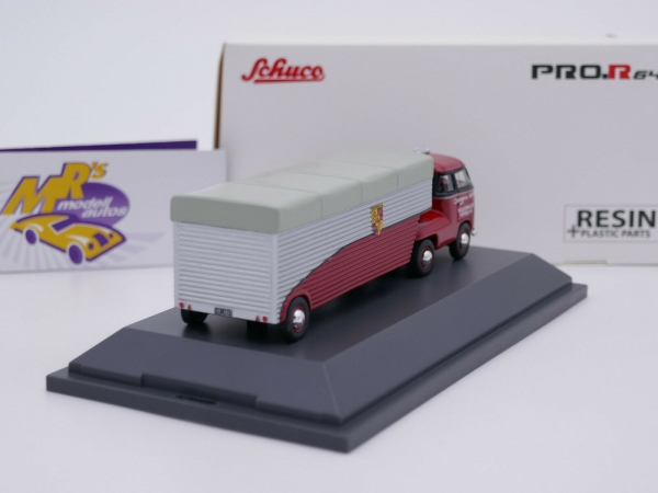 Schuco Pro.R64 20010 # Volkswagen T1 Renntransporter " Continental Motors - Volkswagen Porsche " 1:64