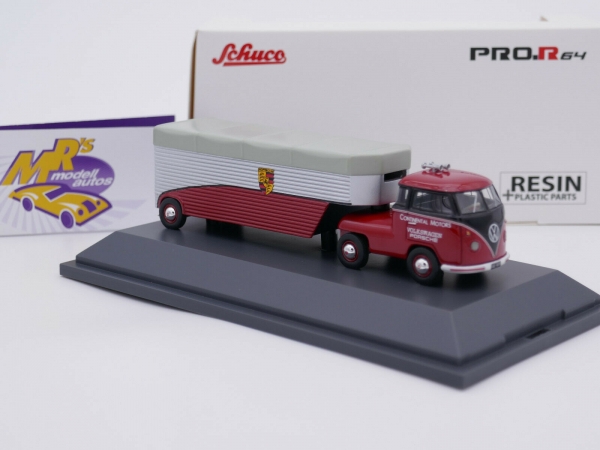 Schuco Pro.R64 20010 # Volkswagen T1 Renntransporter " Continental Motors - Volkswagen Porsche " 1:64