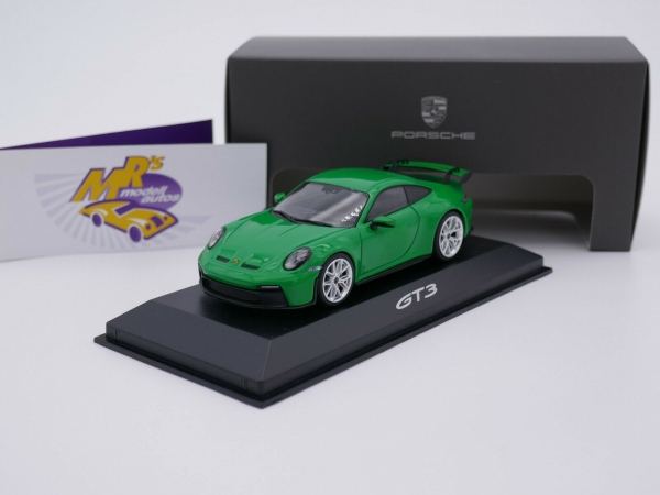 Minichamps WAP020150ONGT3 # Porsche 911 (992) GT3 Baujahr 2021 " phytongrün " 1:43