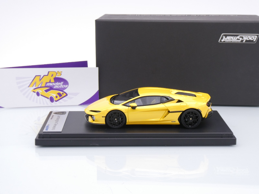 Look Smart LS555E # Lamborghini Temerario Baujahr 2024 " Giallo Inti Metallic " 1:43