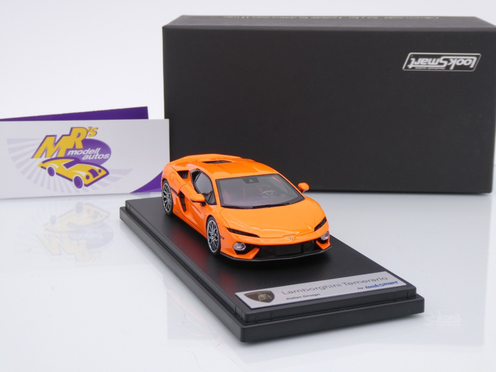 Look Smart LS555C # Lamborghini Temerario Baujahr 2024 " Arancio Apodis " 1:43