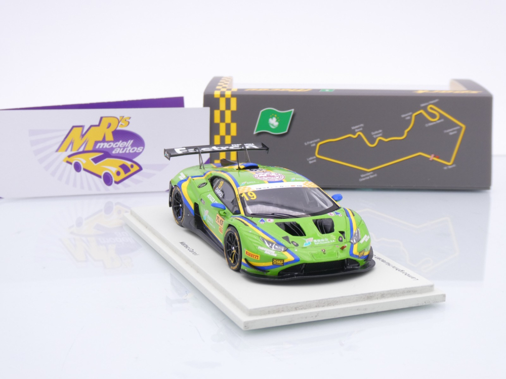 Spark SA295 # Lamborghini Huracan GT3 #19 FIA GT Macau 2024 " Team SJM VSR Theodore Racing " 1:43