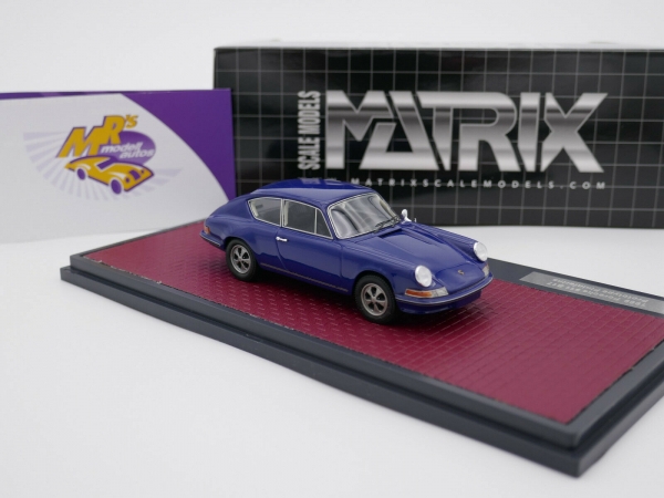 Matrix 51607-032 # Porsche 911 B17 Prototype Baujahr 1969 " dunkelblau " 1:43