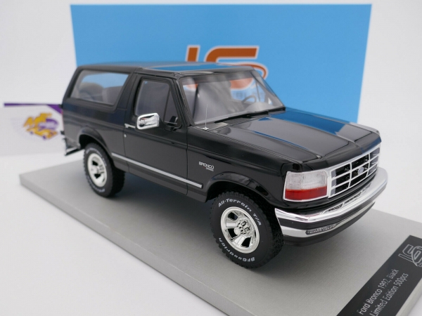 LS Collectibles LS055C # FORD Bronco Jeep Baujahr 1992 " schwarz " 1:18