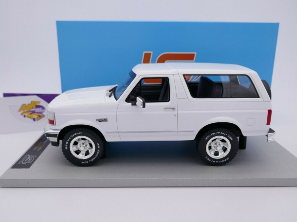 LS Collectibles LS055A # FORD Bronco Jeep Baujahr 1992 " weiß " 1:18