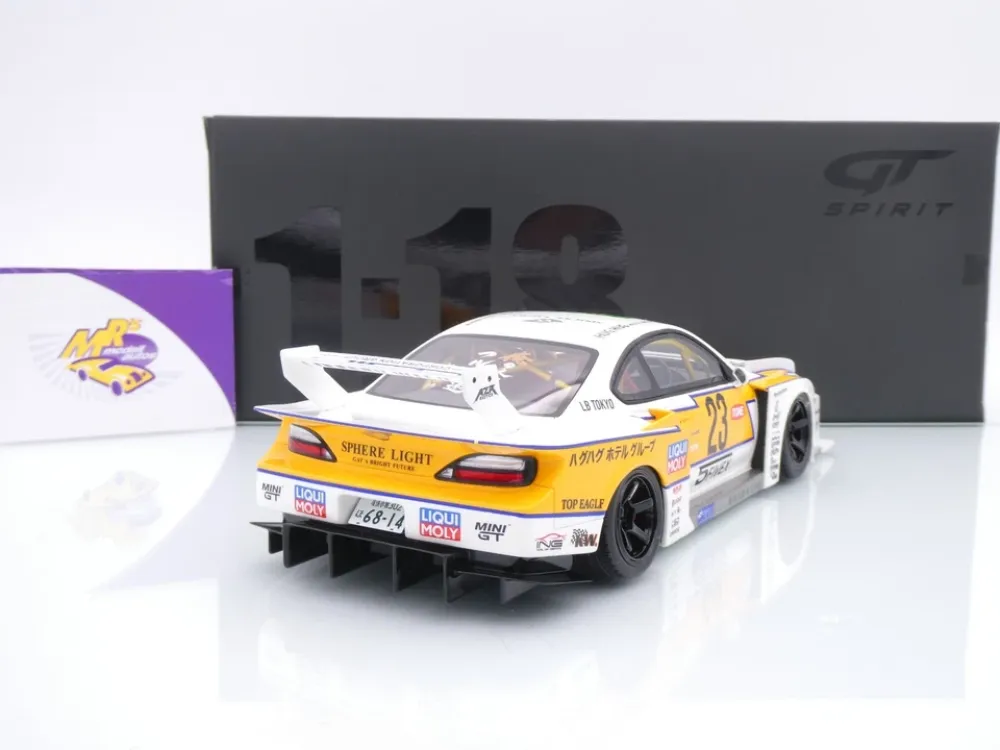 GT Spirit GT560 # Nissan Silvia S15 LB Silhouette #23 2021 " Liberty Walk " 1:18