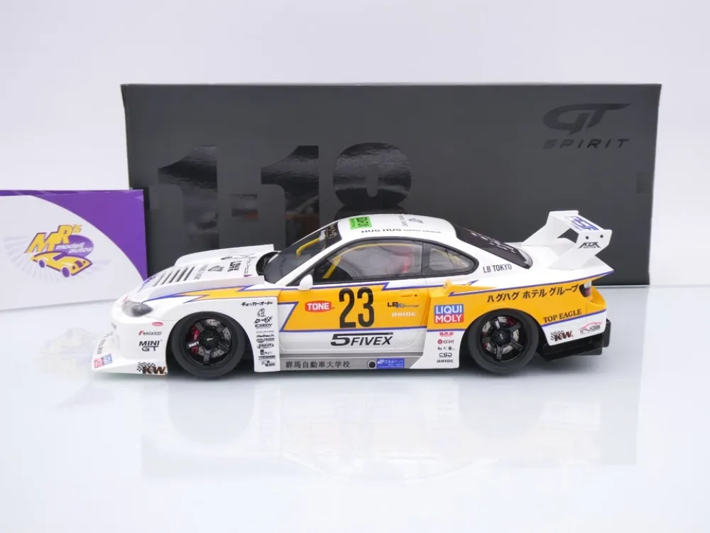 GT Spirit GT560 # Nissan Silvia S15 LB Silhouette #23 2021 " Liberty Walk " 1:18