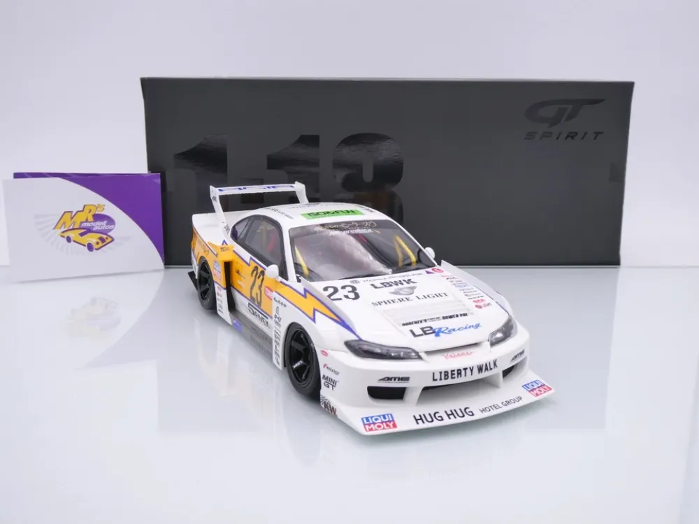 GT Spirit GT560 # Nissan Silvia S15 LB Silhouette #23 2021 " Liberty Walk " 1:18