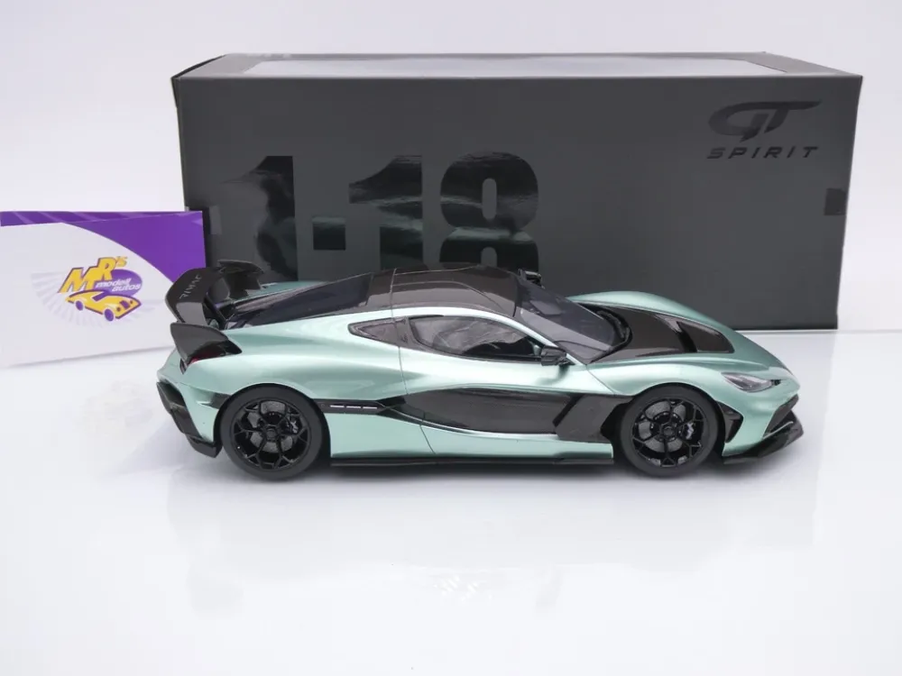 GT Spirit GT547 # Rimac Nevera R Baujahr 2024 " R-Green Metallic " 1:18