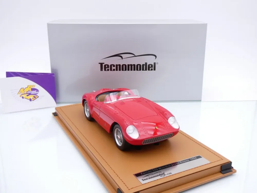 Tecnomodel TM18-278A # Ferrari 500 Mondial Press Version 1956 " rot Rosso " 1:18