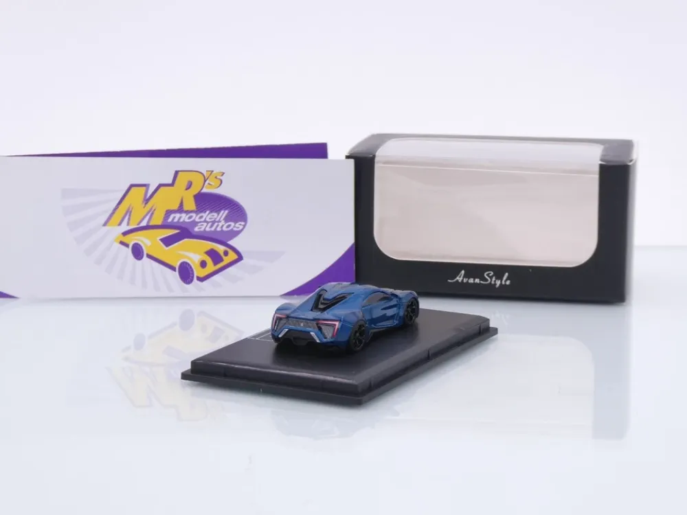 FrontiArt AS015-11 - Fenyr Supersport (W Motors) Baujahr 2017 in " Transparent-Blue " 1:87