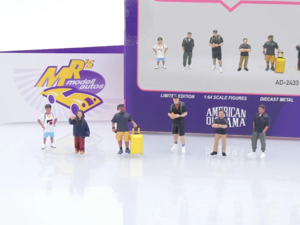 American Diorama AD-2433 # 6er Figuren Set " Influencers " 1:64