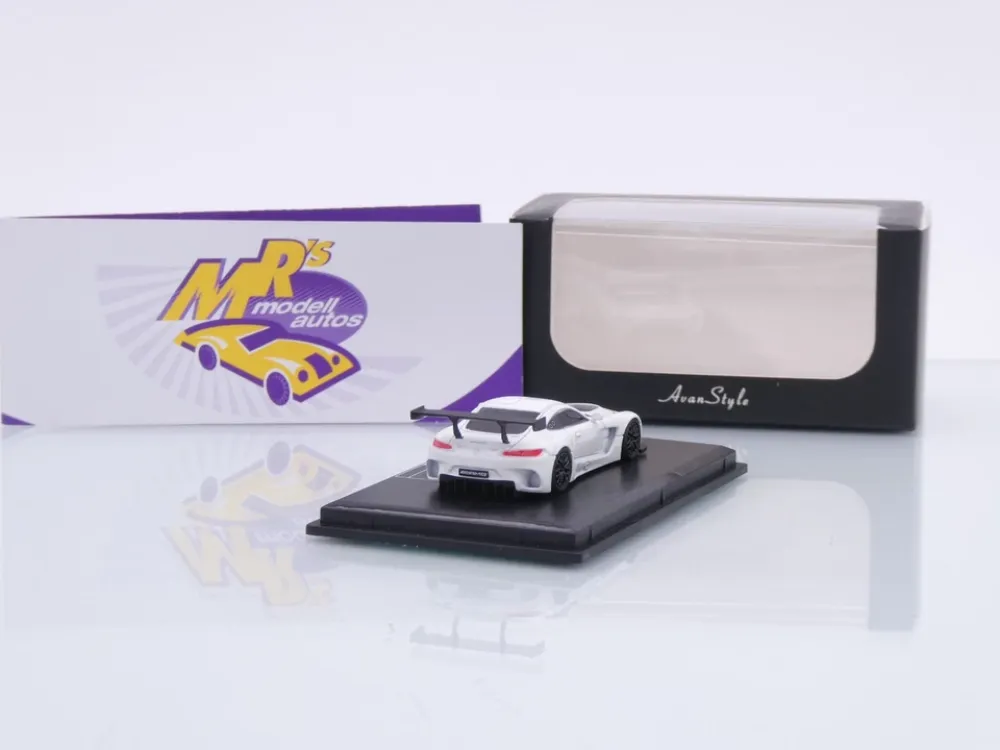 FrontiArt Avan Style HO-5 # Mercedes Benz AMG GT3 Baujahr 2016 " weiß " 1:87