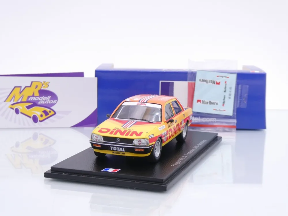 Spark SF266 # Peugeot 505 2L #2 FTCC Montlhery 1980 " J-P. Beltoise DININ " 1:43