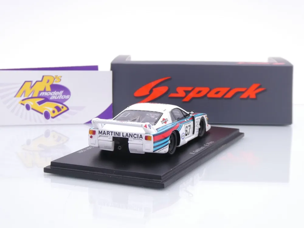 Spark S1385 # Lancia Beta Montecarlo Turbo #67 24h Le Mans 1981 " Martini " 1:43