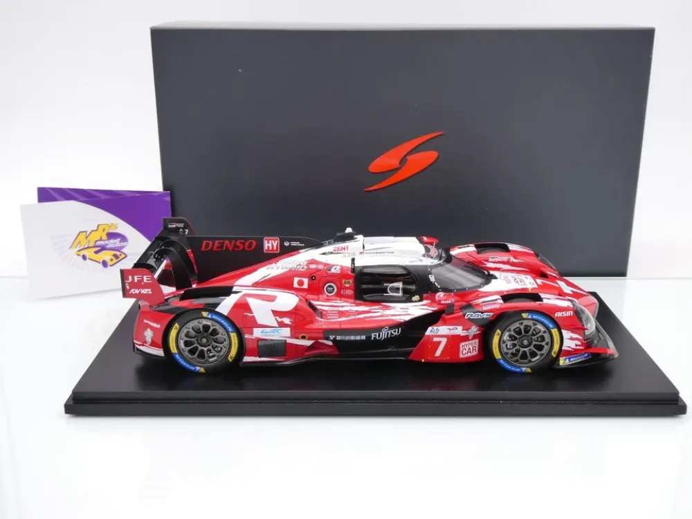 Spark 18S1055 # Toyota GR010 Hybrid Hypercar #7 24h Le Mans 2025 " GAZOO Racing " 1:18