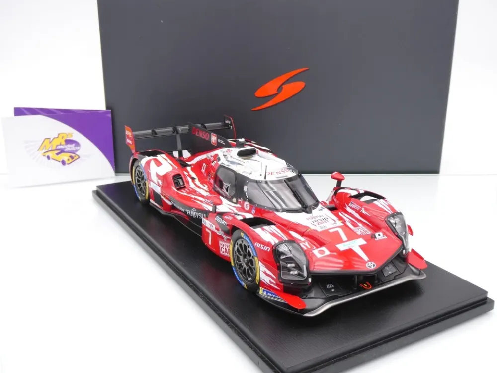 Spark 18S1055 # Toyota GR010 Hybrid Hypercar #7 24h Le Mans 2025 " GAZOO Racing " 1:18