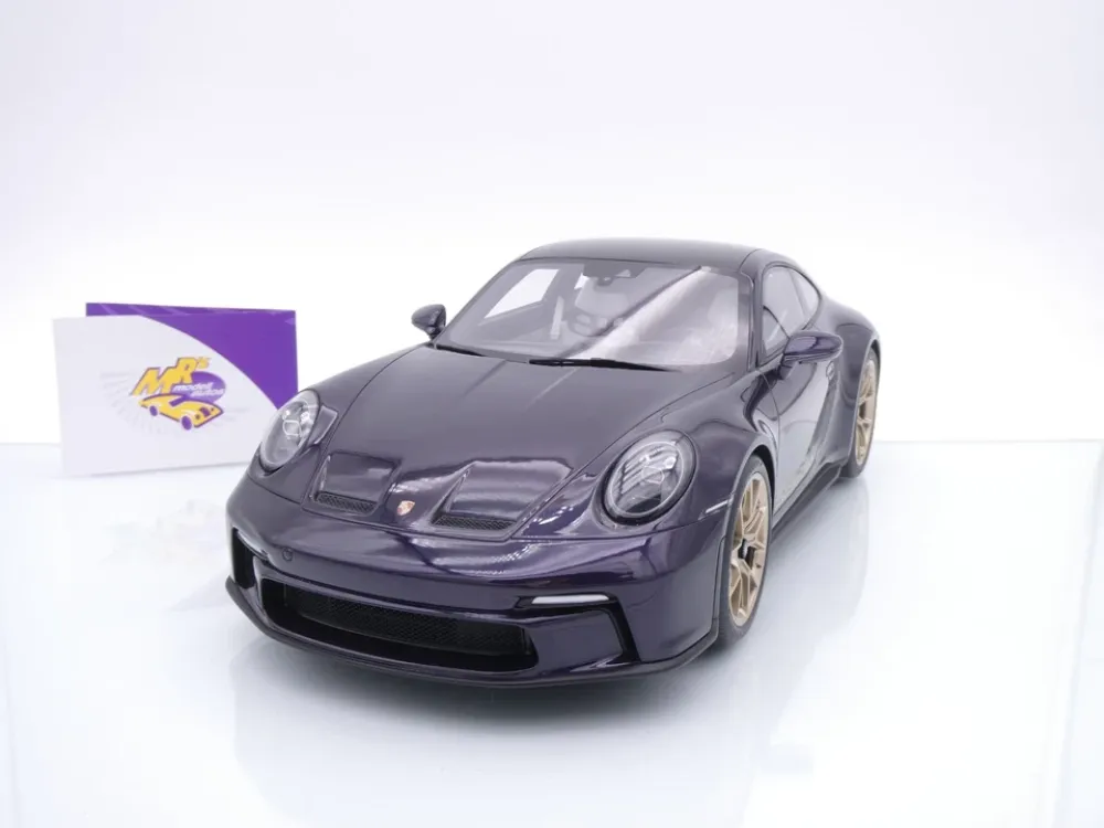 GT Spirit GT937 # Porsche 911 (992) GT3 Touring Baujahr 2021 " Violametallic " 1:12