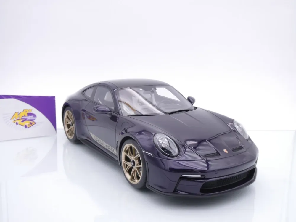 GT Spirit GT937 # Porsche 911 (992) GT3 Touring Baujahr 2021 " Violametallic " 1:12